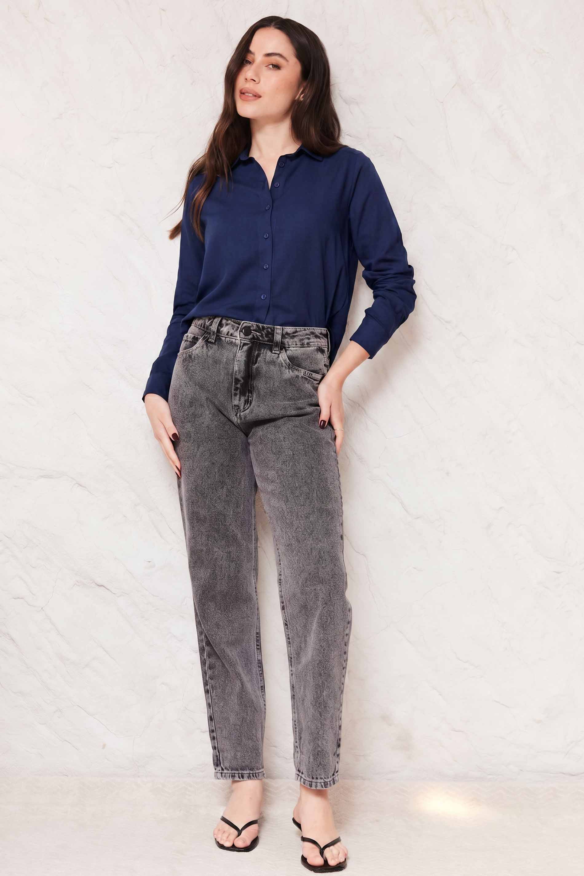 Camisa Feminina Manga Longa em Linho Sunset - Doce Trama