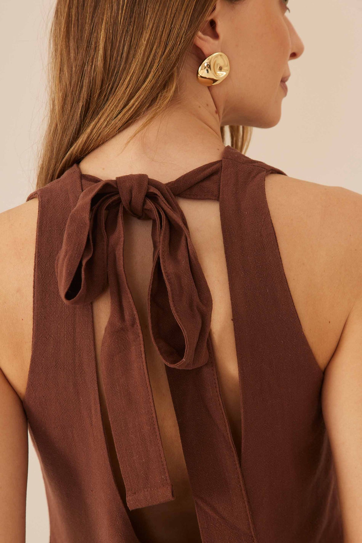 Blusa Feminina Reta em Viscose Linho Resort - Doce Trama