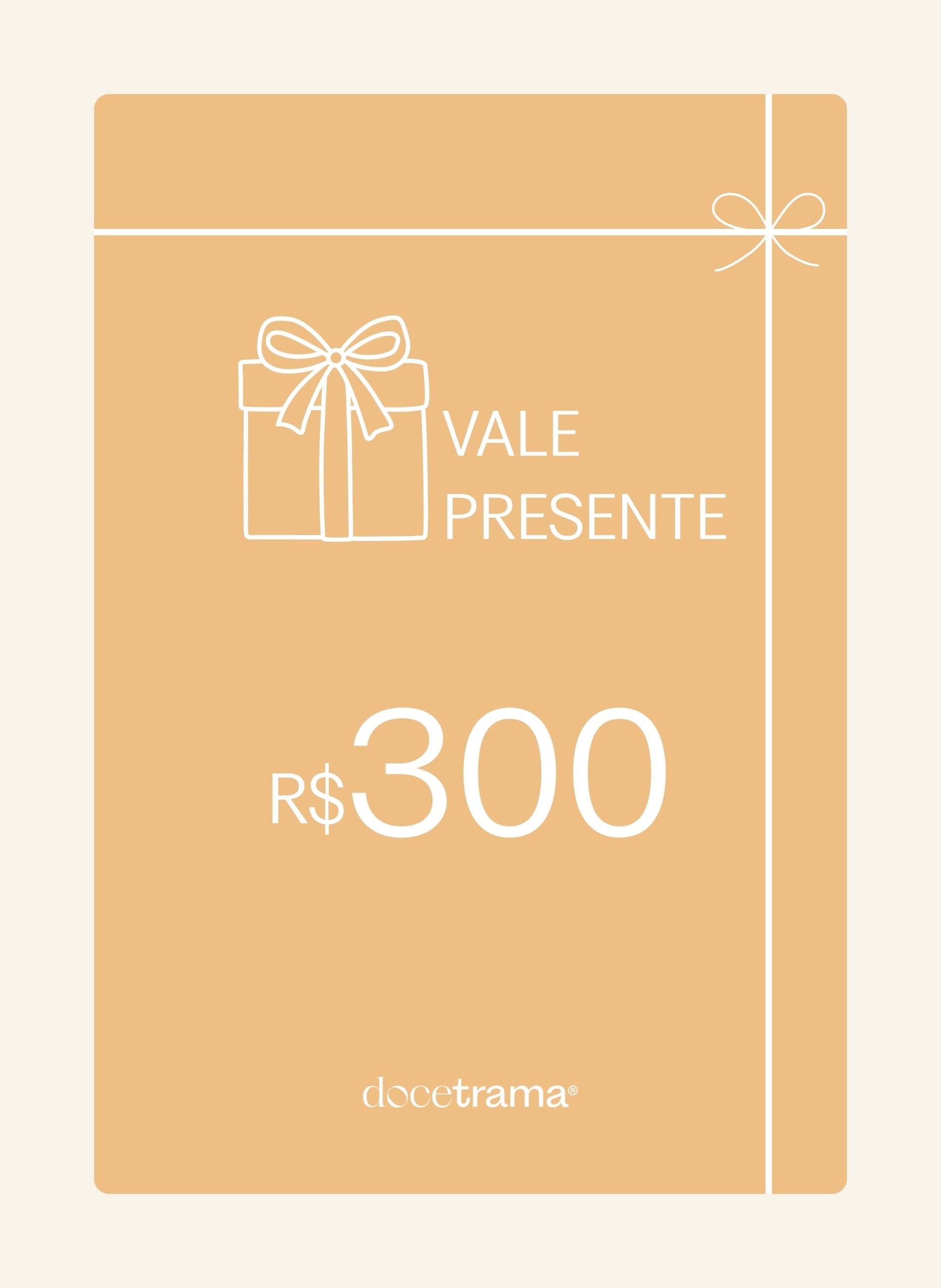 Cartão Presente 300