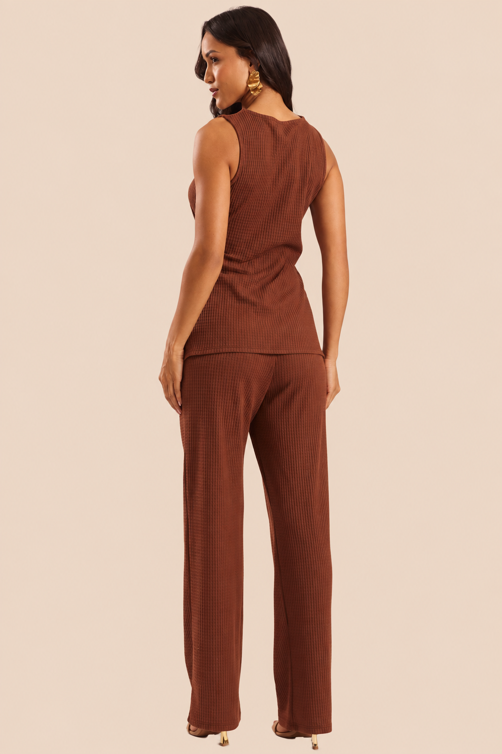 Blusa Feminina Reta Sem Manga com Faixa Miragem - Doce Trama