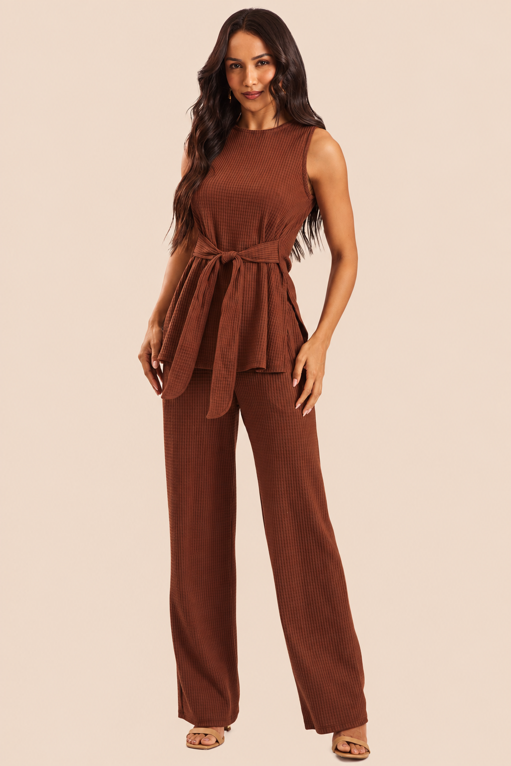 Blusa Feminina Reta Sem Manga com Faixa Miragem - Doce Trama